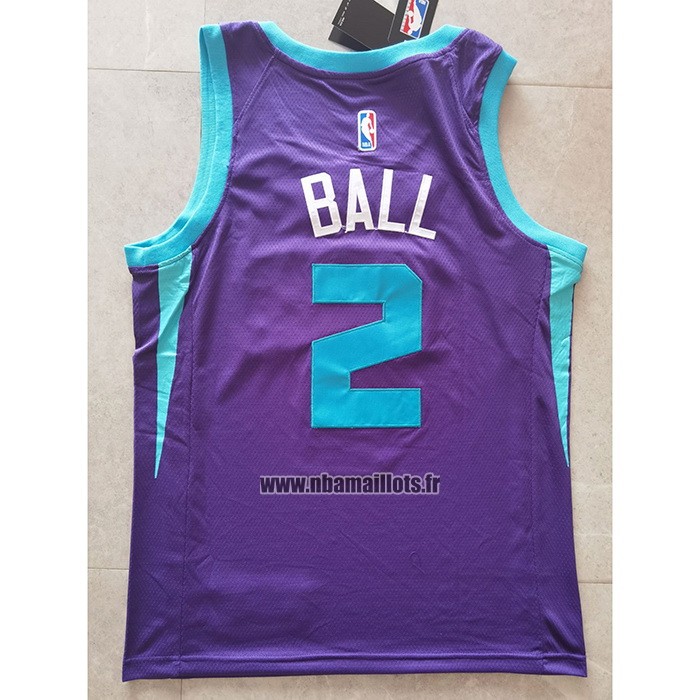 Maillot Charlotte Hornets Lamelo Ball No 2 Statement Edition Volet